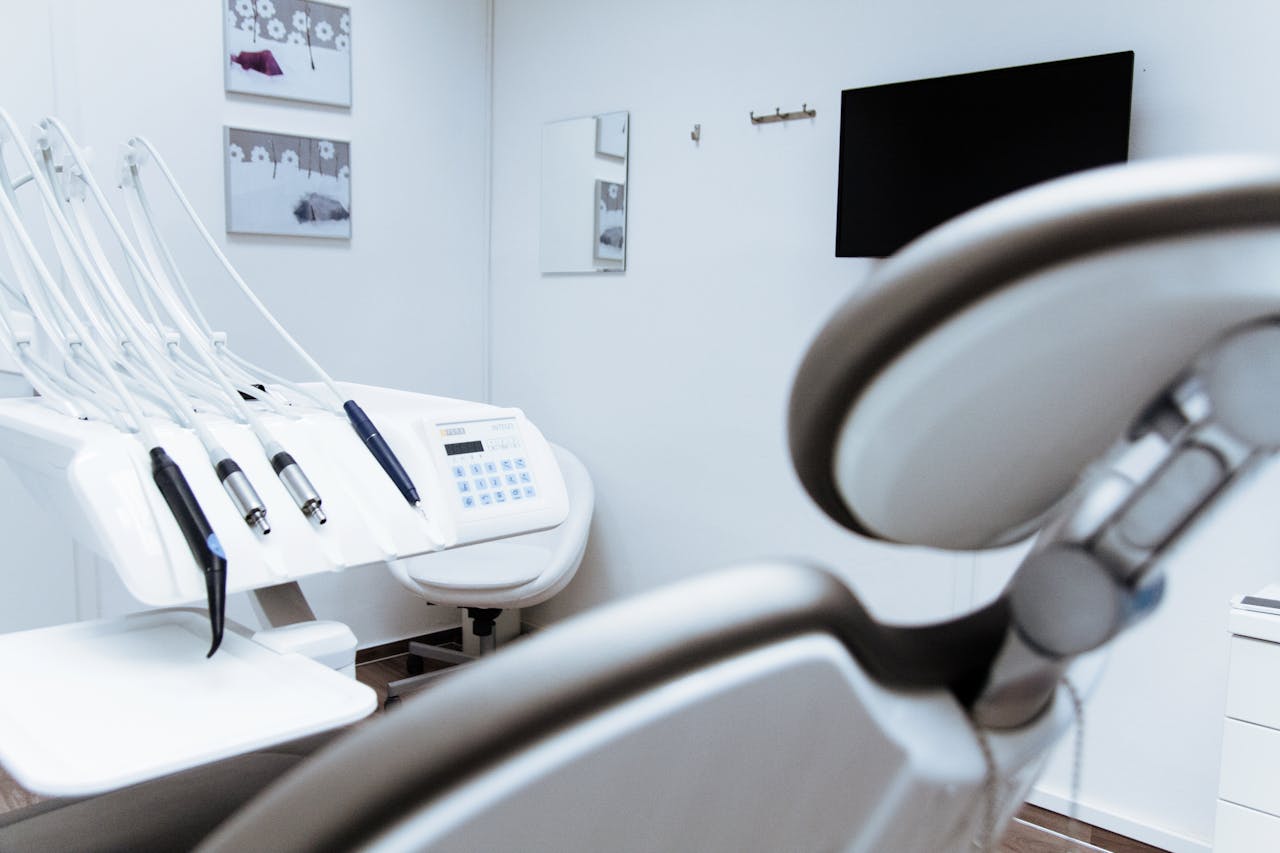 journey Bright dental office showcasing modern equipment and clean, sleek design.
